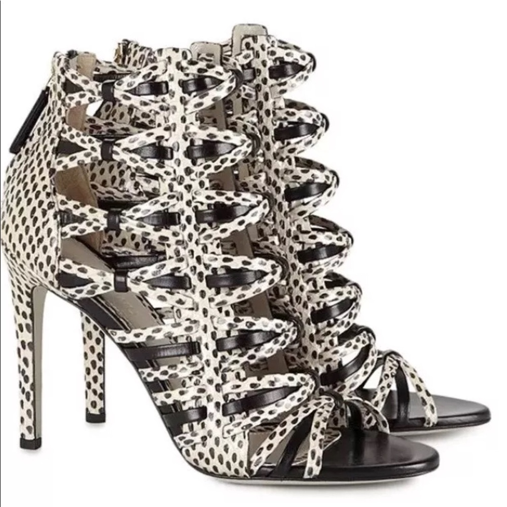 Jason Wu heels snake sandals shoes
